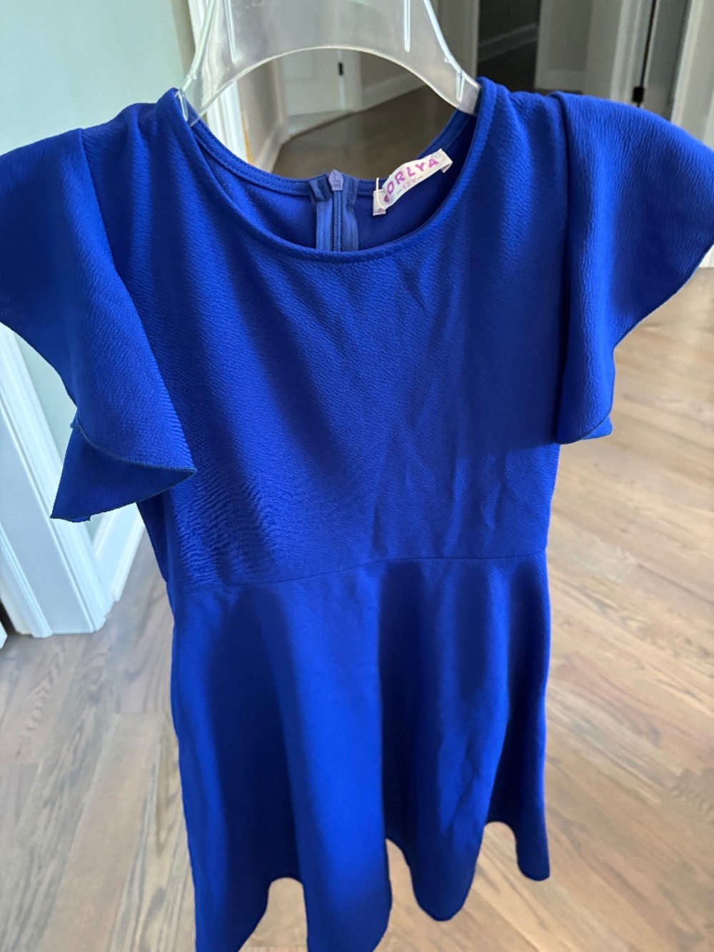 Blue girls dress